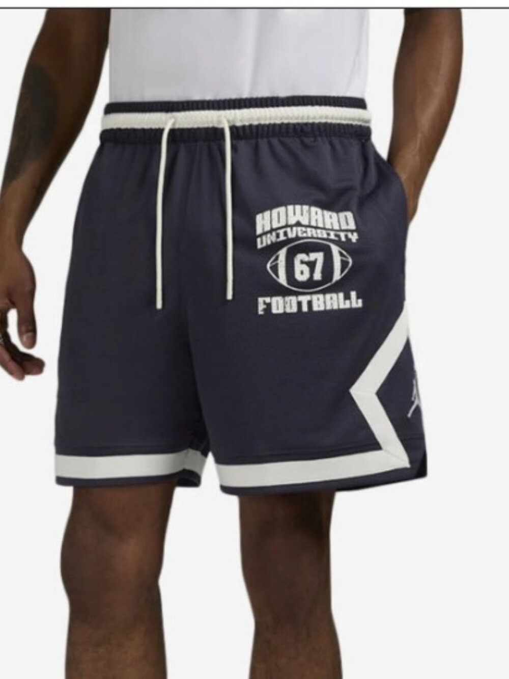 Jordan Sport x Howard University Dri-FIT Diamond Shorts IH0535-015 Mens (S)